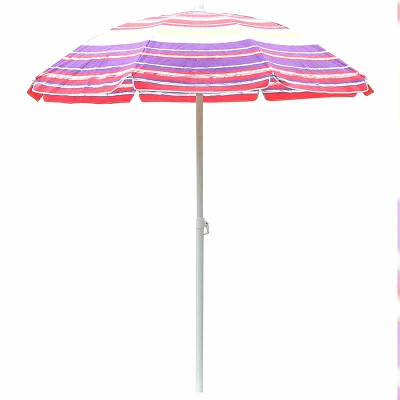 Parasol de plage en acier avec inclinaison fabriqué par No Woven BU1912