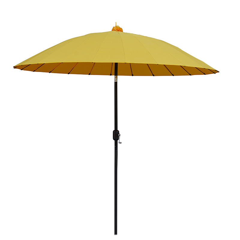 Parasol de jardin ouvert à manivelle 24k GP1915