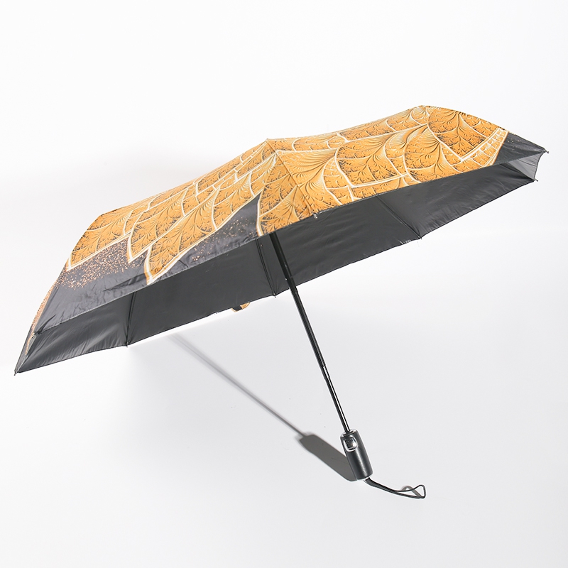 Parapluie triple à ouverture automatique avec protection UV RU1944