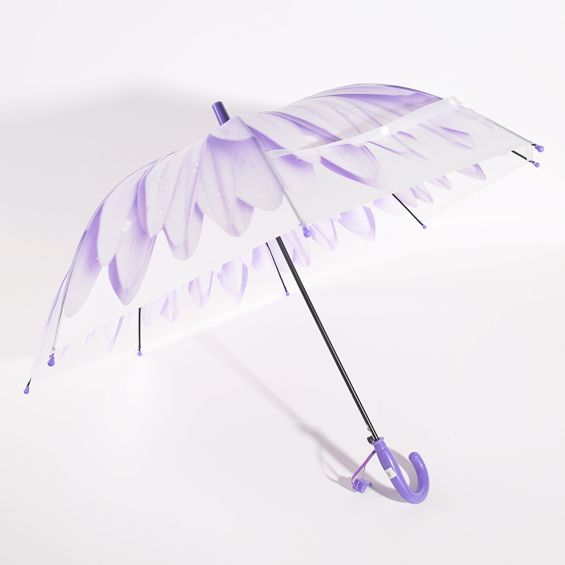 Parapluie enfant avec fleur en PVC RU1960