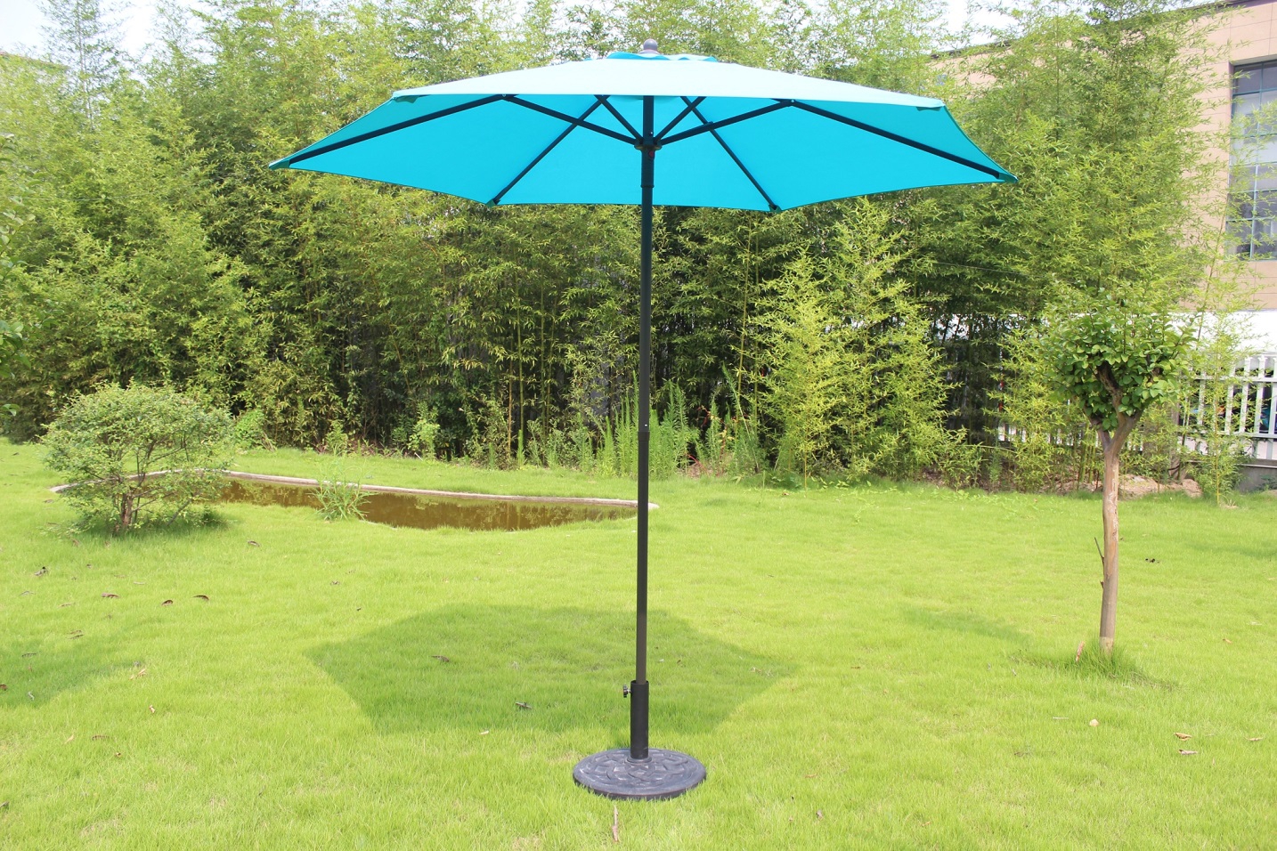 Parasol de jardin ouvert à manivelle GP1916-2