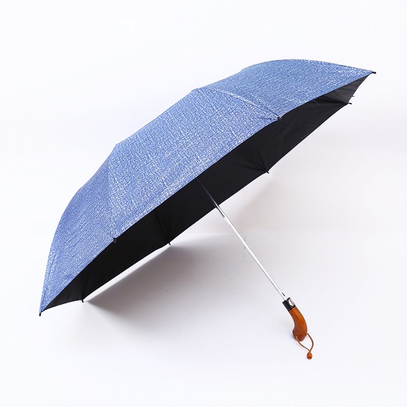 Parasol de pluie avec protection UV en 2 volets RU1982